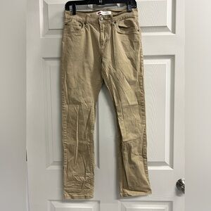 Levi’s Boys 511 Slim Khaki Jeans - Size 18 - 29x29 - VGUC